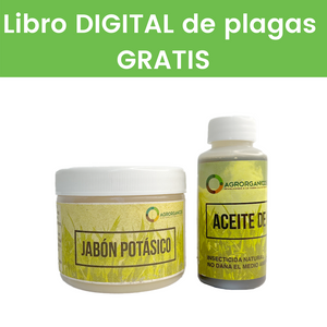 🥇 Aceite de Neem + Jabón Potásico + Libro Digital GRATIS
