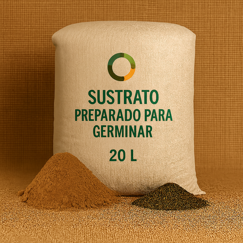 Sustrato Preparado para Germinar Semillas o Esquejes (20 lts)