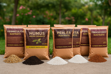 Cargar imagen en el visor de la galería, ✨ KIT de Sustratos: Perlita, Vermiculita, Fibra de Coco y Humus