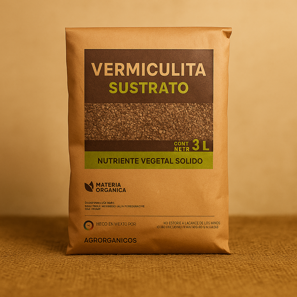 Vermiculita 3L – Suelo Esponjoso e Hidratado