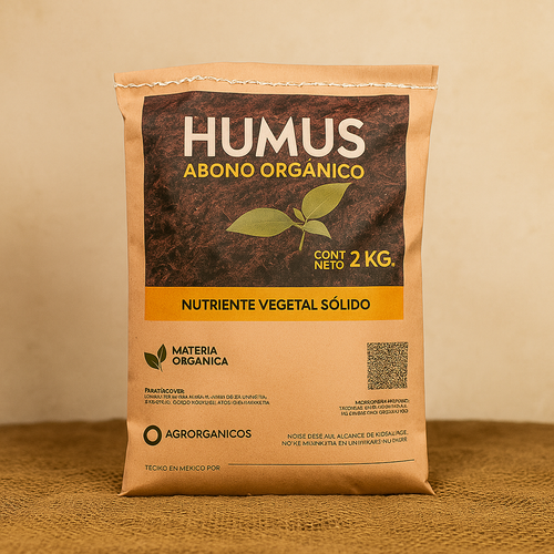 Humus de Lombriz 2 Kg.