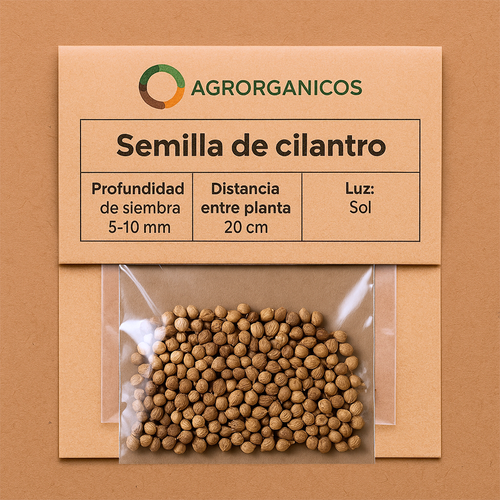 Semillas de Cilantro Var. Lider