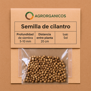 Semillas de Cilantro Var. Lider