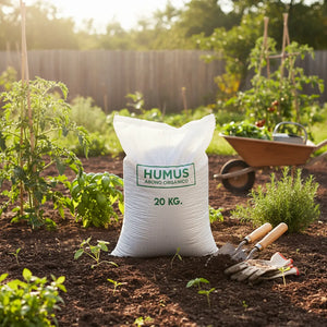 Humus de Lombriz de 20 kgs. Abono Orgánico para Plantas