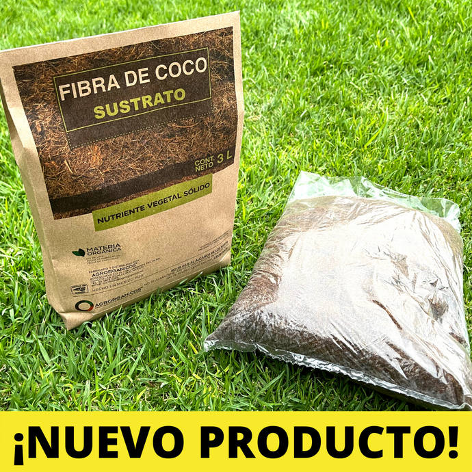 Fibra de coco 50/50 - Sustrato natural (3 litros)
