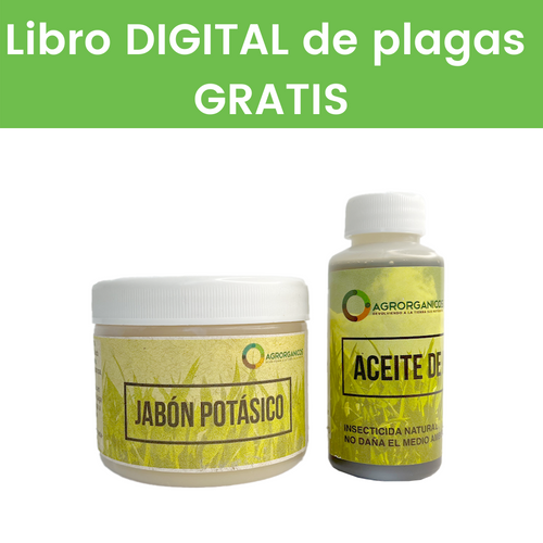 🥇 Aceite de Neem + Jabón Potásico + Libro Digital GRATIS